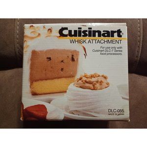 Cuisinart Whisk Attachment For DLC-7 Food Processors DLC-055 EUC!